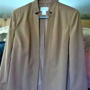 Chadwick's long blazer/duster Brown size 6